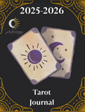 Tarot Journal 2025-2026 Astrology by Melody