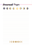 Moon Planner Journal: With Intention Setting, Manifestation, monthly moon card spreads, moon trackers, vision boards, to-do lists, and blanked line journal pages
