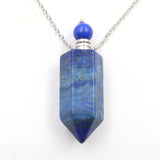 Gemstone Crystal Bottle Necklaces - Her Majesty's Goods