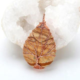 Tree of Life Crystal Pendant Necklaces - Her Majesty's Goods