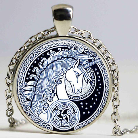 Unicorn Mythical Fantasy Necklace - Her Majesty's Goods