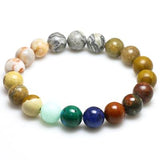 Solar System Natural Stone Beaded Bracelet - Her Majesty's Goods
