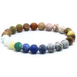 Solar System Natural Stone Beaded Bracelet - Her Majesty's Goods
