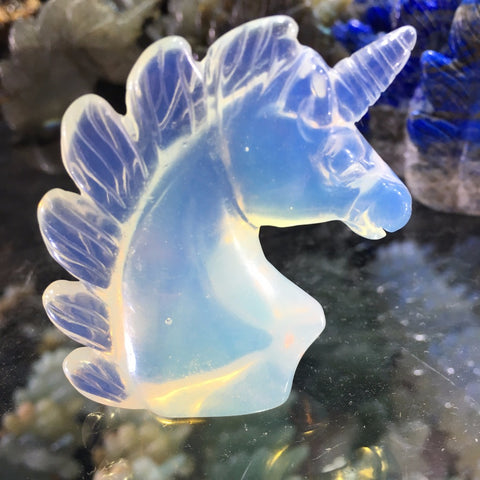 buy best unicorn opal figurine online at Astrology by Melody