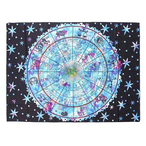 Zodiac Mandala Tapesty/Wall Hanging/Tablecloth Decor 150cm*200cm - Her Majesty's Goods