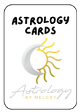 Astrology Learning Cards- Astrology by Melody - Her Majesty's Goods