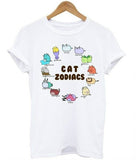 buy best quality cat zodiacs t-shirt online at Astrology by Melody 