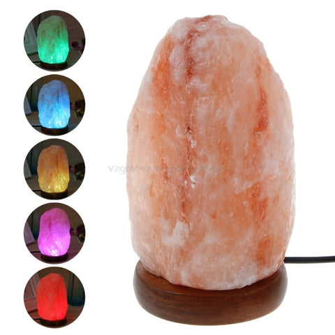Himalayan Salt Lamp- Multi Colored Changing - Her Majesty's Goods