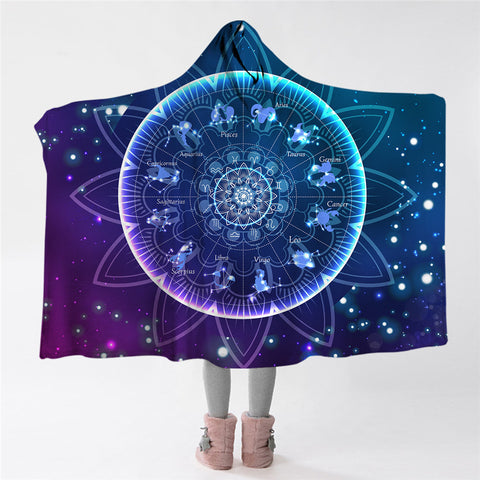 buy zodiac hooded blanket at our online store