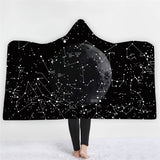 buy the best starry sky hooded blanket at our online store