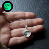buy best glow in the dark moon pendant online at astrology by melody