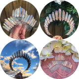 buy the best crystal goddess hair pins combs headbands online at Astrology by Melody 